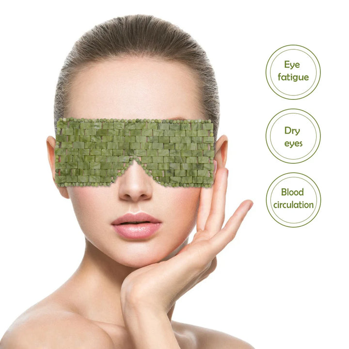 Cooling Jade Eye Mask Massager