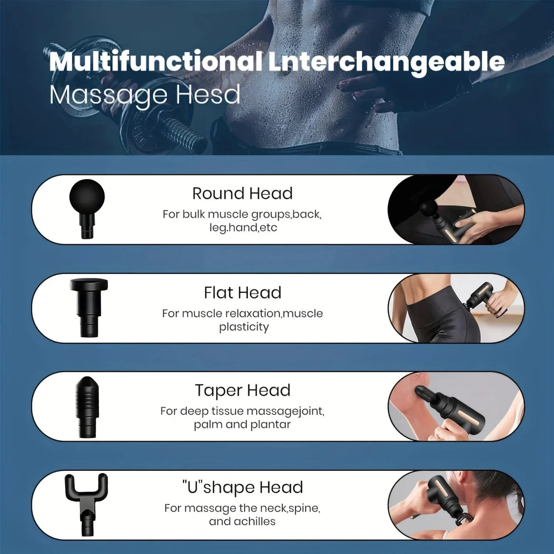 Portable Deep Tissue Muscle Massage Gun