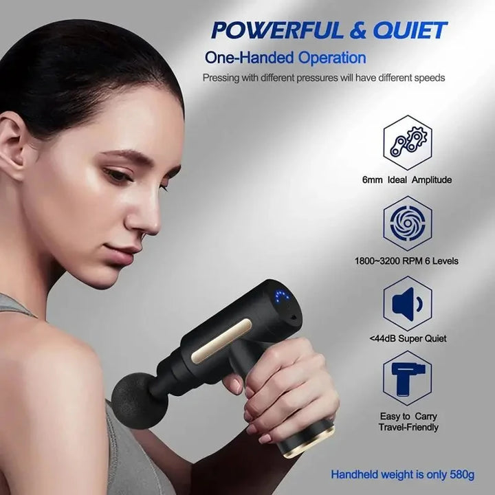 Portable Deep Tissue Muscle Massage Gun